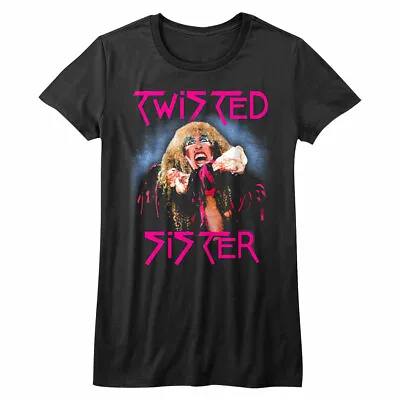 Buy Twisted Sister Stay Hungry Album Women's T Shirt Dee Snider Singer Glam Rock • 19.42£