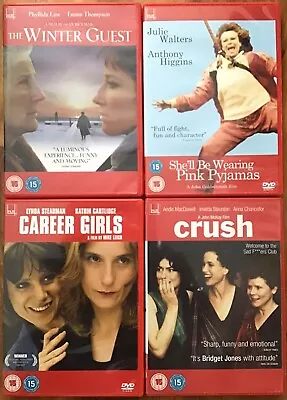 Buy The Winter Guest, Career Girls, Crush, She’ll Be Wearing Pink Pyjamas DVDs VG • 6.50£