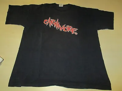 Buy CARNIVORE Kill It 1990er Shirt Vintage EXTREME RARE Peter Steele Type O Negativ • 113.09£
