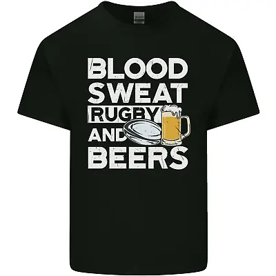 Buy Blood Sweat Rugby And Beers Funny Mens Cotton T-Shirt Tee Top • 11.75£