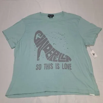 Buy NWT Disney Parks Junk Food Cinderella  So This Is Love  Adult Shirt Size 2XL • 30.10£