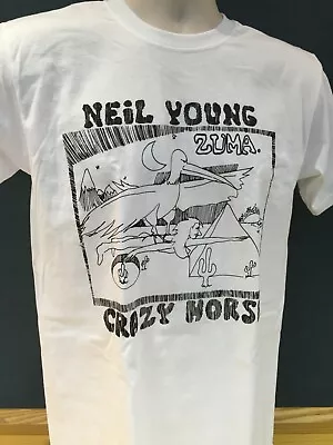 Buy Mens Neil Young Zuma T Shirt In White Brand New Size Small • 8£