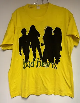 Buy VTG Bad Brains Quickness Tour T Shirt 1989 Hardcore Cro Mags Minor Threat ORIG • 803.24£