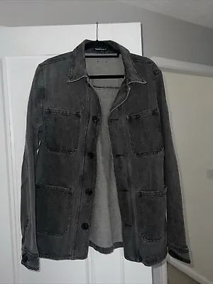 Buy Maniere De Voir Denim Jacket, Great Condition, Grey Colour, Size Large, Mens • 15£