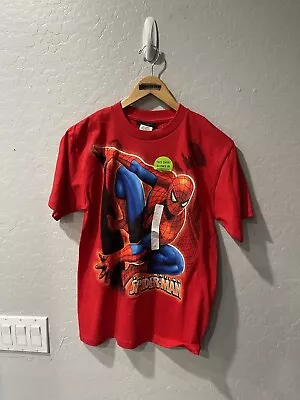 Buy Vintage Y2K Spider-Man 3 Movie Merch Shirt Youth Large • 40.18£