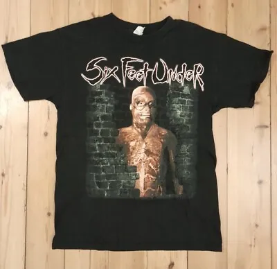 Buy SIX FEET UNDER T-Shirt | Black M | US Death Metal Chris Barnes Cannibal Corpse • 18.17£