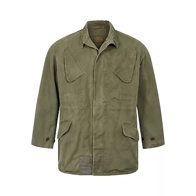 Buy Genuine Dutch Issued Army Military Combat NATO Field Jacket Vintage Olive Green • 26.59£