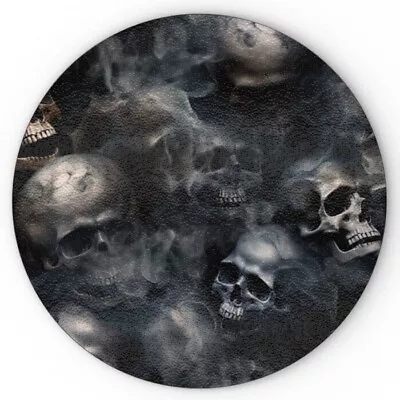 Buy The Lost Dead Glass Chopping Board, Skulls Gothic, Smoke Death Disturbed, Gift • 19.95£
