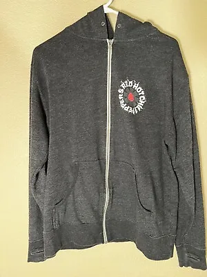 Buy Red Hot Chili Peppers Zip Up Hoodie Sweater Thumb Holes No Tag #77 • 34.57£