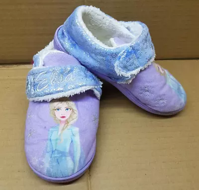 Buy Disney Girls' Frozen Elsa Snap Slippers UK 1, EUR 33 • 5£