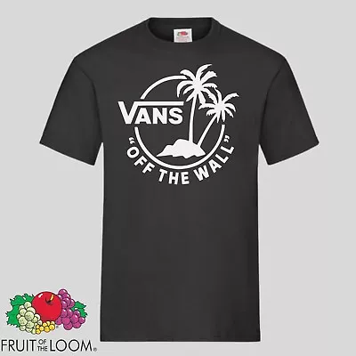 Buy Mens Vans Vinyl Print Palm Design T Shirt Summer Shirt Gift • 10.99£