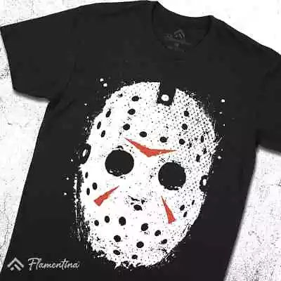 Buy Jason Mask T-Shirt Horror Hockey Friday 13Th Camp Crystal Lake Sign P961 • 11.99£
