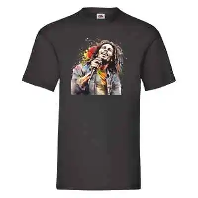 Buy Bob Marley Watercolour T Shirt Small-2XL • 10.79£