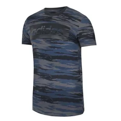 Buy  Adidas-Camouflage-Linear-T-Shirt-Mens-Sportswear-Gym-Top-Tee-Shirt AZ8963  • 14.95£