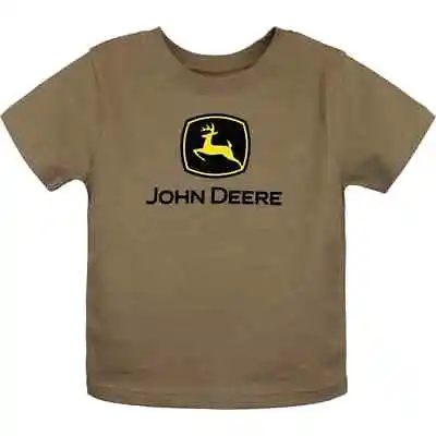 Buy Genuine John Deere John Deere Kids T-Shirt - Brown Young Farmer • 17.57£