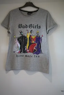 Buy Disney Villains T. Shirt  Bad Girls Have More Fun  Size 10 • 8.50£