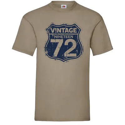 Buy Vintage 1972 T-Shirt Birthday Gift • 14.99£