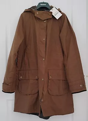 Buy Barbour Mario Wax Jacket Ladies Size 10 • 92£