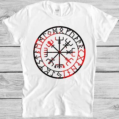Buy Vegvisir T Shirt Viking Celtic Compass Cool Gift Tee M223 • 6.35£