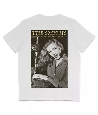 Buy The Smiths - Pretty Girls Make Graves - Veronica Lake - Organic T-Shirt - Sepia • 19.99£