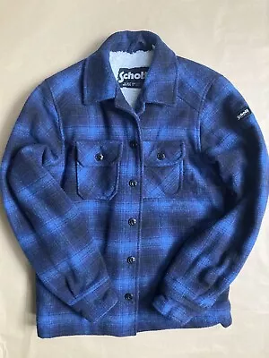 Buy Schott Mens Lumber Jacket Fleece Size Small • 22£