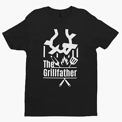 Buy The GrillFather T-Shirt - Funny Fathers Day Gift Funny Comedy Movie Godfather • 8.39£