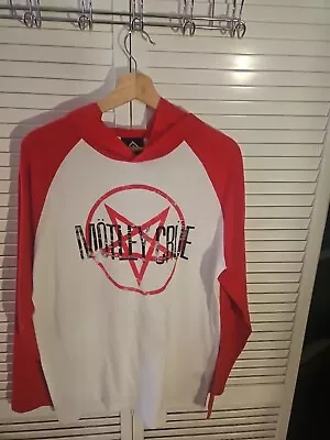 Buy Motley Crue  Girls Girls Girls  LongSleeve Baseball Hoodie Medium T Shirt (S118) • 18.94£