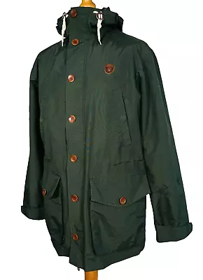 Buy Fred Perry Mountain Parka - Hunter Green - Size M - Scooter Mod Casuals Terraces • 0.99£