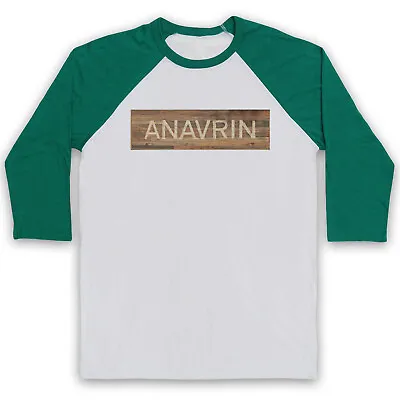 Buy You Anavrin Store Wooden Sign Logo Love Quinn Joe Will 3/4 Sleeve Baseball Tee • 23.99£