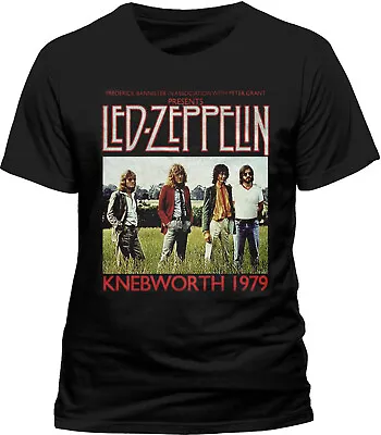 Buy Led Zeppelin Knebworth T Shirt OFFICIAL Live In Concert UK 79 Tour SMLXL NEW • 17.99£