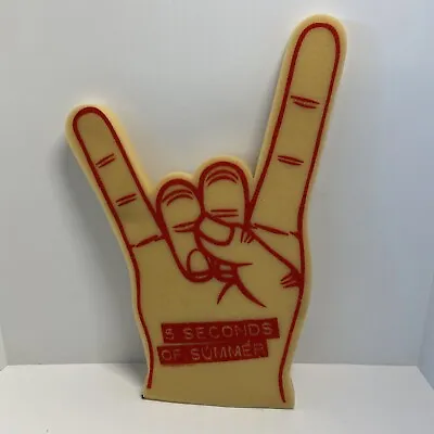 Buy 5 Seconds Of Summer Foam Finger Concert Merch Hand Rock Puppet • 21.77£