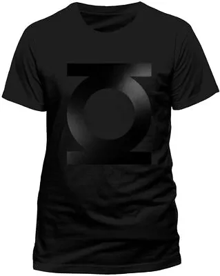 Buy Officially Licensed Green Lantern 'Black On Black' Mens Black T-Shirt • 15.95£