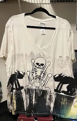 Buy Disney Mickey Mouse Skeleton Dance Silly Symphony Halloween 3X T-shirt • 23.16£