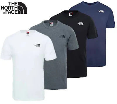 Buy The North Face T-Shirt Mens Logo Short Sleeved Casual Cotton Everyday Crew Top   • 14.95£