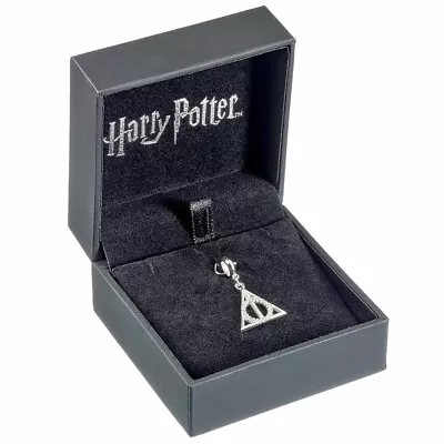 Buy Harry Potter Sterling Silver Crystal Charm Deathly Hallows Official Product • 41.99£