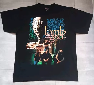 Buy Lamb Of God Sacrament Double Sided Band T-Shirt Rock Tees Large • 35£