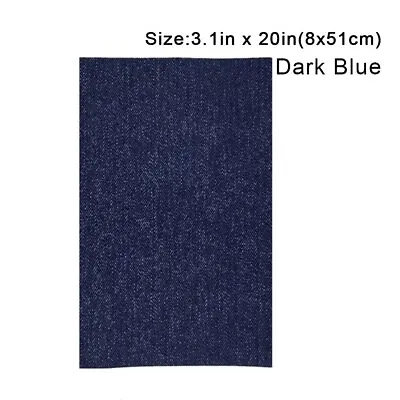 Buy 3.1 X20  Roll Denim Iron On Patches For Clothes Jacket Pants Jean Garment Repair • 3.11£