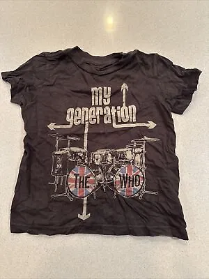 Buy The Who Band My Generation T-shirts Boys 3 Years • 3£