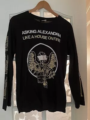 Buy Asking Alexandria Long Sleeve T Shirt Size S • 16£