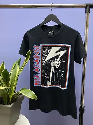Buy Rise Against Band T Shirt Size M Men Medium Black Crewneck • 77.57£