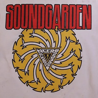 Buy Soundgarden Saw Blade White Large T Shirt Rare Merch Badmotorfinger • 25.72£