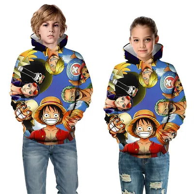 Buy Childrens Kids Girls Boys Unisex Cute Naruto Sweatshirt Hoodie Costume • 18.47£