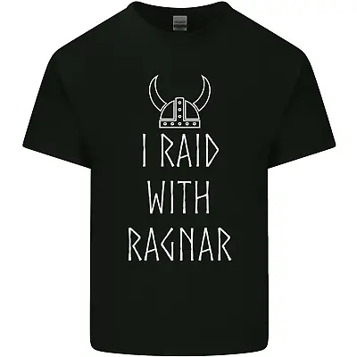 Buy I Raid With Ragnar The Vikings Valhalla Mens Cotton T-Shirt Tee Top • 11.75£