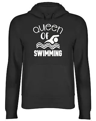 Buy Queen Of Swimming Mens Womens Hooded Top Hoodie • 17.99£