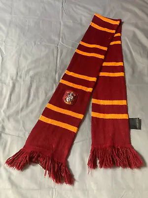 Buy Harry Potter - Gryffindor  Scarf - Double Layered - Orange Stripes • 11.99£