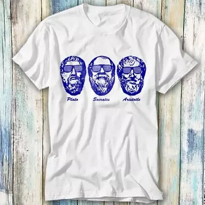 Buy Socrates Plato Aristotle Philosophers Geek T Shirt Meme Gift Top Tee Unisex 513 • 6.35£