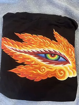 Buy Tool Band Fear Inoculum Flaming Third Eye Tour 2022 Exclusive T Shirt Size L  • 52.09£