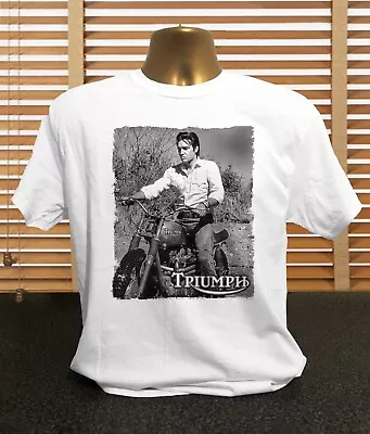 Buy Elvis Presley On Motorcycle Stay Away Joe Movie - Men's Elvis Presley T Shirt • 14.99£