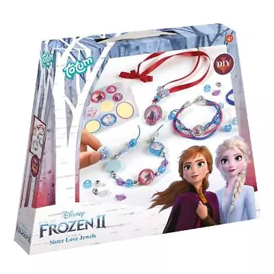 Buy Disney Frozen II Sisters Jewellery Craft Kit: Make Your Own Princess Bracelets W • 9.15£