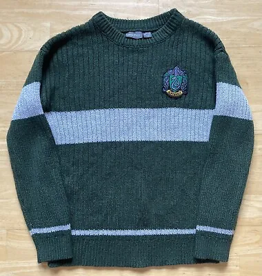 Buy 2XS 35  Chest Harry Potter Slythrin Quidditch Christmas Xmas Jumper Sweater • 19.99£